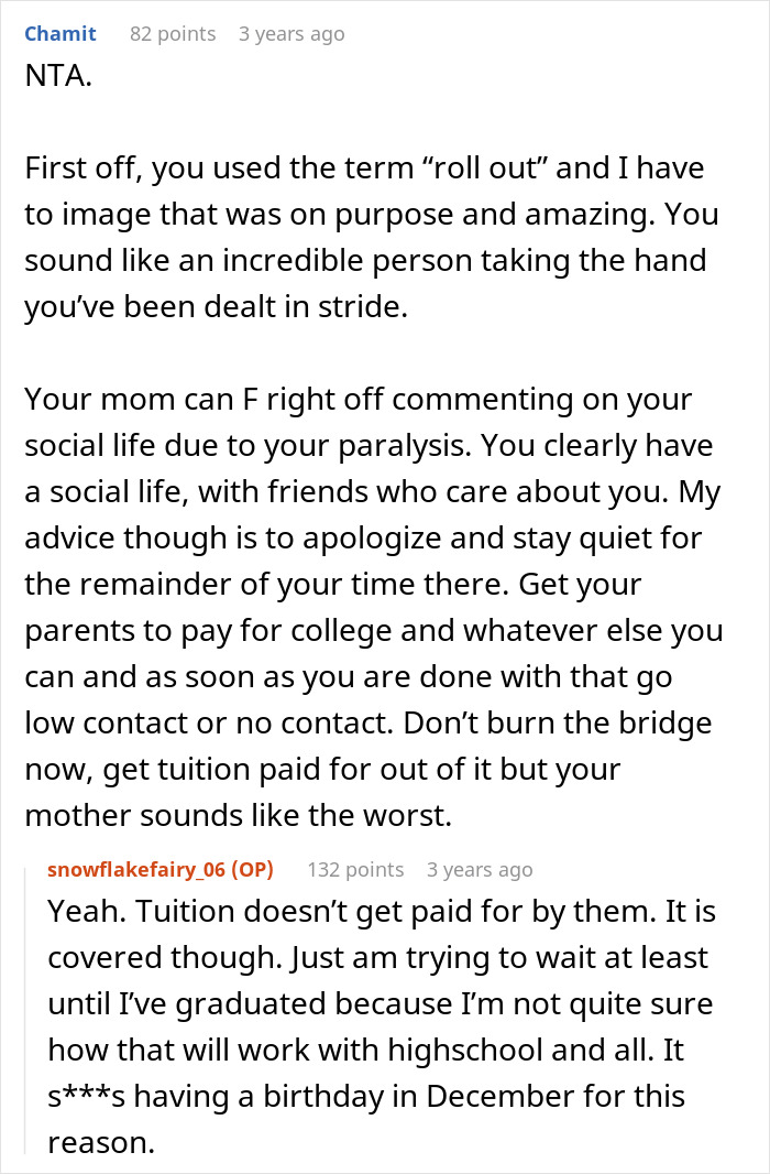 Woman Assumes Paralyzed Sister Can Babysit Her Kids Whenever, Gets A Reality Check Woman Assumes Paralyzed Sister Can Babysit Her Kids Whenever, Gets A Reality Check