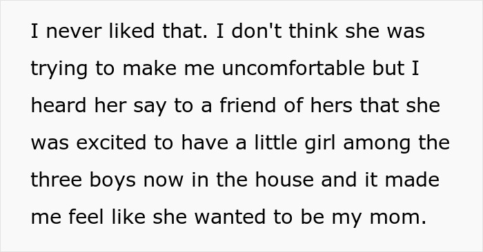 &#8220;[Am I The Jerk] For Not Giving My Stepmom The Experience Of Being A Girl Mom?”