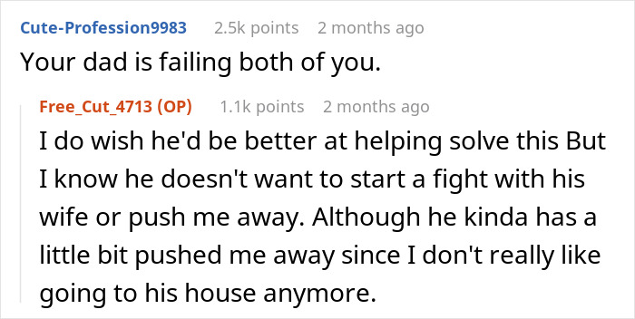 &#8220;[Am I The Jerk] For Not Giving My Stepmom The Experience Of Being A Girl Mom?”