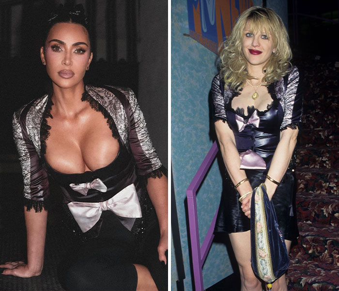 “She Has To Tarnish Everything”: 10 Comparisons That Show Kim Kardashian “Stealing” Other Stars’ Iconic Looks “She Has To Tarnish Everything”: 10 Comparisons That Show Kim Kardashian “Stealing” Other Stars’ Iconic Looks