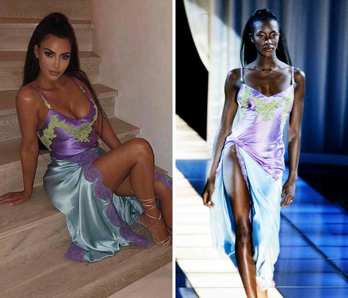 “She Has To Tarnish Everything”: 10 Comparisons That Show Kim Kardashian “Stealing” Other Stars’ Iconic Looks “She Has To Tarnish Everything”: 10 Comparisons That Show Kim Kardashian “Stealing” Other Stars’ Iconic Looks