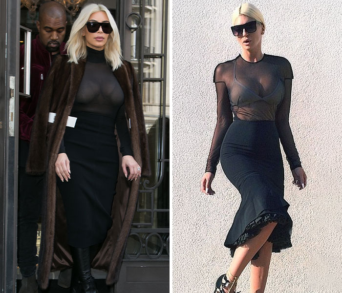 “She Has To Tarnish Everything”: 10 Comparisons That Show Kim Kardashian “Stealing” Other Stars’ Iconic Looks “She Has To Tarnish Everything”: 10 Comparisons That Show Kim Kardashian “Stealing” Other Stars’ Iconic Looks
