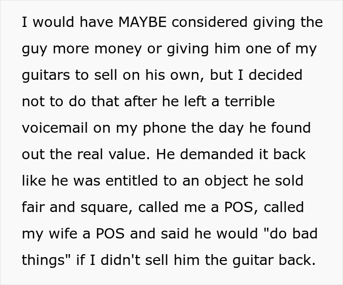 Guy Refuses To Sell Back A $50K Guitar He Bought For $4K, All Hell Breaks Loose Guy Refuses To Sell Back A $50K Guitar He Bought For $4K, All Hell Breaks Loose