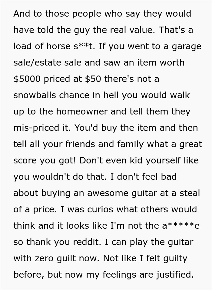 Guy Refuses To Sell Back A $50K Guitar He Bought For $4K, All Hell Breaks Loose Guy Refuses To Sell Back A $50K Guitar He Bought For $4K, All Hell Breaks Loose