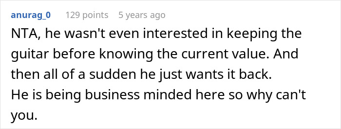 Guy Refuses To Sell Back A $50K Guitar He Bought For $4K, All Hell Breaks Loose Guy Refuses To Sell Back A $50K Guitar He Bought For $4K, All Hell Breaks Loose