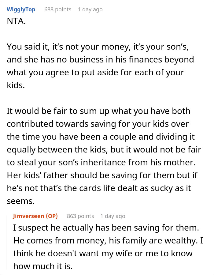 Man Protects His Son’s Savings From His Late Wife At All Costs Against Current Wife Man Protects His Son’s Savings From His Late Wife At All Costs Against Current Wife
