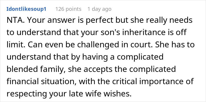 Man Protects His Son’s Savings From His Late Wife At All Costs Against Current Wife Man Protects His Son’s Savings From His Late Wife At All Costs Against Current Wife
