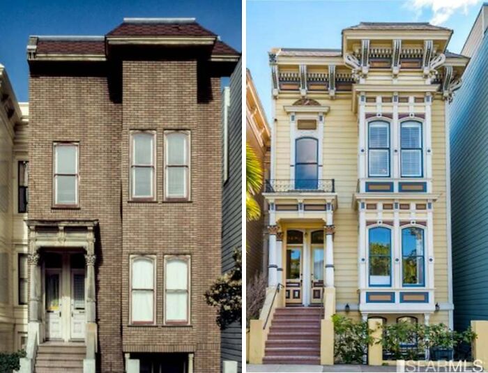 55 Before-And-After Pics Of Houses Getting Back Their Historical Charm 55 Before-And-After Pics Of Houses Getting Back Their Historical Charm