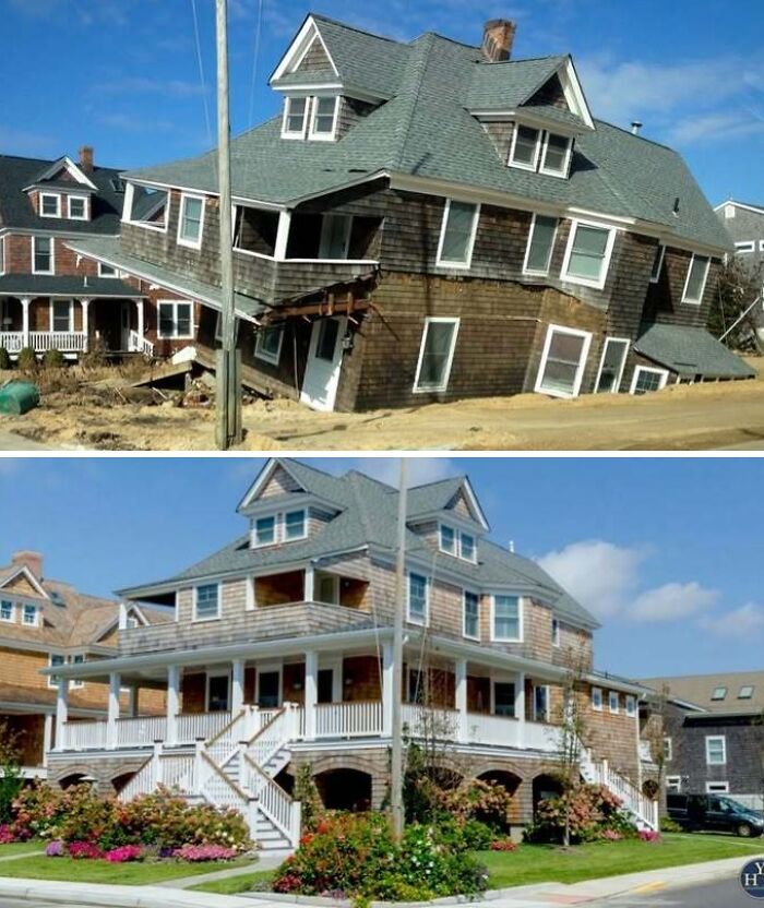 55 Before-And-After Pics Of Houses Getting Back Their Historical Charm 55 Before-And-After Pics Of Houses Getting Back Their Historical Charm