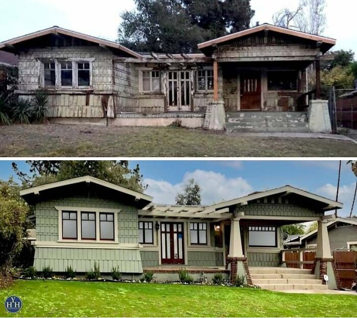 55 Before-And-After Pics Of Houses Getting Back Their Historical Charm 55 Before-And-After Pics Of Houses Getting Back Their Historical Charm