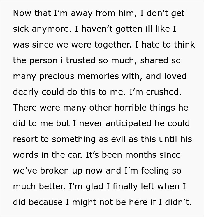 “Dark Thoughts”: Woman Left In Utter Shock After Discovering Her Partner’s Real Intentions “Dark Thoughts”: Woman Left In Utter Shock After Discovering Her Partner’s Real Intentions