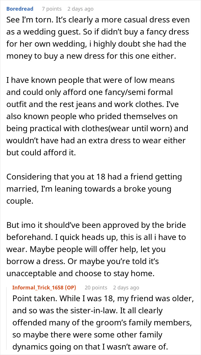 Woman Thinks It’s A Great Idea To Reuse Her Wedding Dress For Her Brother’s Wedding: “Special Kind Of Special” Woman Thinks It’s A Great Idea To Reuse Her Wedding Dress For Her Brother’s Wedding: “Special Kind Of Special”