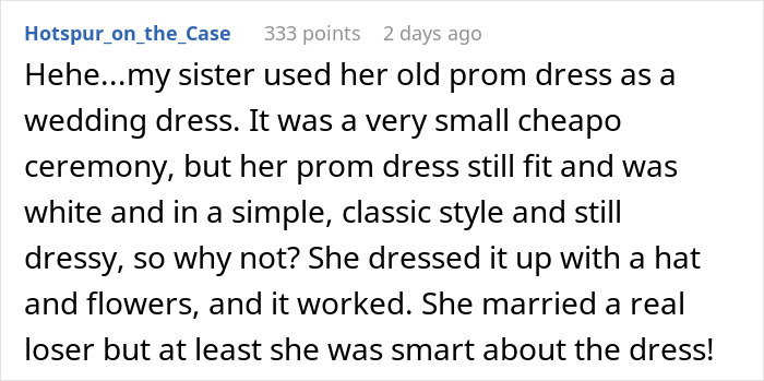 Woman Thinks It’s A Great Idea To Reuse Her Wedding Dress For Her Brother’s Wedding: “Special Kind Of Special” Woman Thinks It’s A Great Idea To Reuse Her Wedding Dress For Her Brother’s Wedding: “Special Kind Of Special”