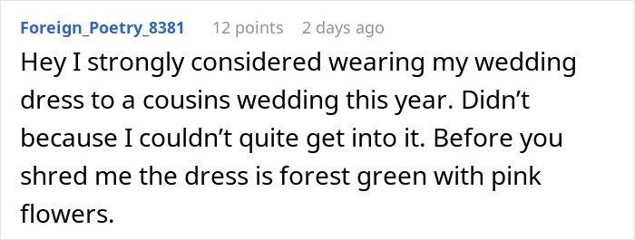 Woman Thinks It’s A Great Idea To Reuse Her Wedding Dress For Her Brother’s Wedding: “Special Kind Of Special” Woman Thinks It’s A Great Idea To Reuse Her Wedding Dress For Her Brother’s Wedding: “Special Kind Of Special”