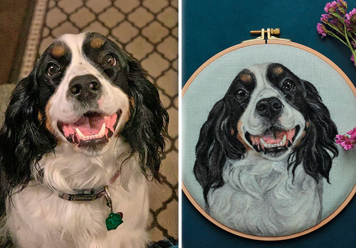 40 Handmade Pet Portraits That Capture Every Fluff And Whisker 40 Handmade Pet Portraits That Capture Every Fluff And Whisker