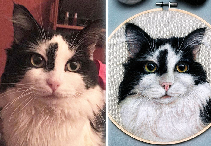 40 Handmade Pet Portraits That Capture Every Fluff And Whisker 40 Handmade Pet Portraits That Capture Every Fluff And Whisker