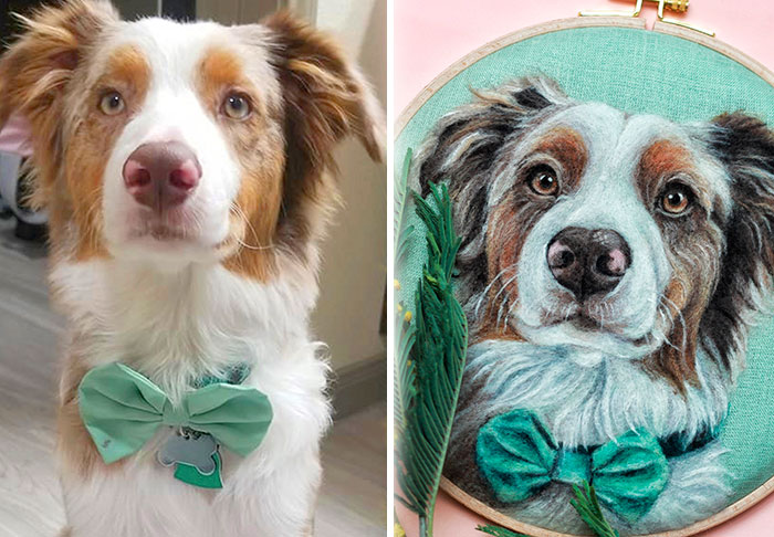 40 Handmade Pet Portraits That Capture Every Fluff And Whisker 40 Handmade Pet Portraits That Capture Every Fluff And Whisker