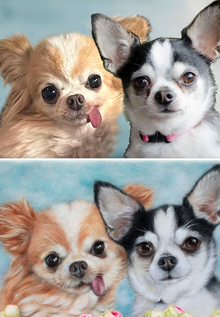 40 Handmade Pet Portraits That Capture Every Fluff And Whisker 40 Handmade Pet Portraits That Capture Every Fluff And Whisker