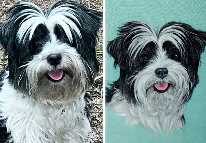 40 Handmade Pet Portraits That Capture Every Fluff And Whisker 40 Handmade Pet Portraits That Capture Every Fluff And Whisker