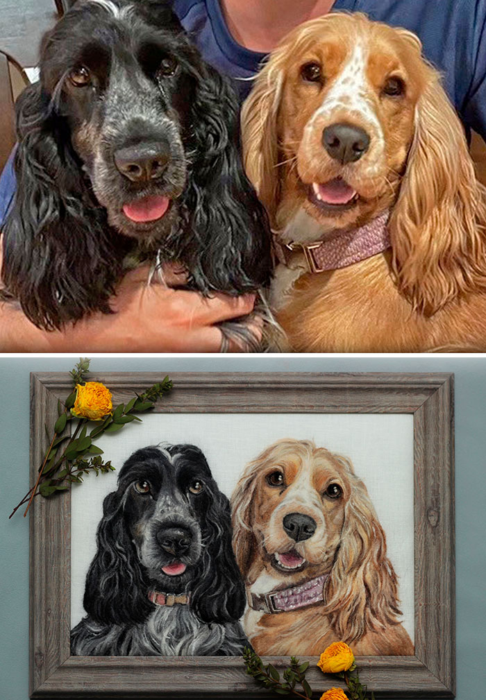 40 Handmade Pet Portraits That Capture Every Fluff And Whisker 40 Handmade Pet Portraits That Capture Every Fluff And Whisker