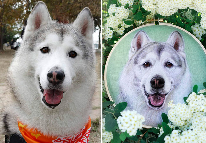 40 Handmade Pet Portraits That Capture Every Fluff And Whisker 40 Handmade Pet Portraits That Capture Every Fluff And Whisker