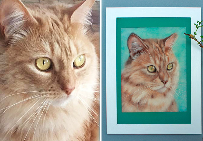 40 Handmade Pet Portraits That Capture Every Fluff And Whisker 40 Handmade Pet Portraits That Capture Every Fluff And Whisker