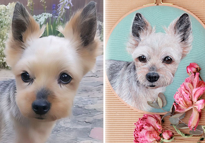 40 Handmade Pet Portraits That Capture Every Fluff And Whisker 40 Handmade Pet Portraits That Capture Every Fluff And Whisker