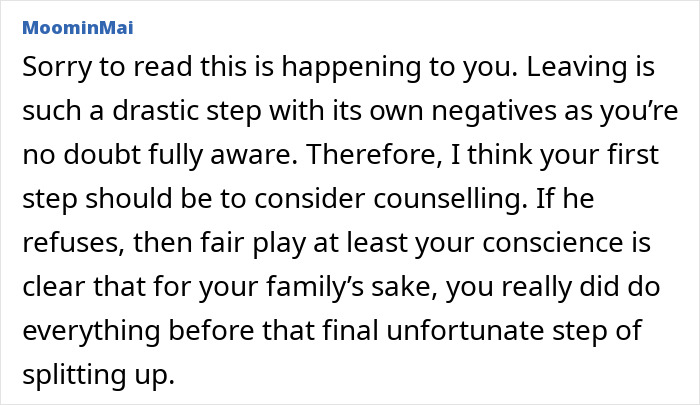“I Feel Like I’m Going Insane”: Wife Sick Of Hubs’s Emotional Cruelty, Ponders Ditching Him For Good “I Feel Like I’m Going Insane”: Wife Sick Of Hubs’s Emotional Cruelty, Ponders Ditching Him For Good