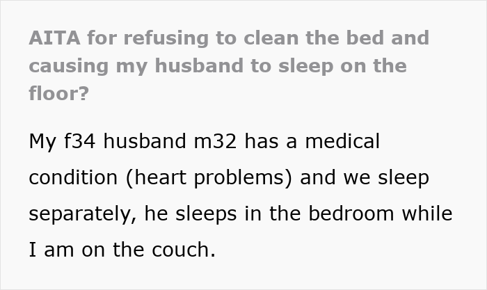 Wife Cleans Bed 40+ Times, Finally Stands Up For Herself As Hubby Refuses To Use Diapers Or Catheter