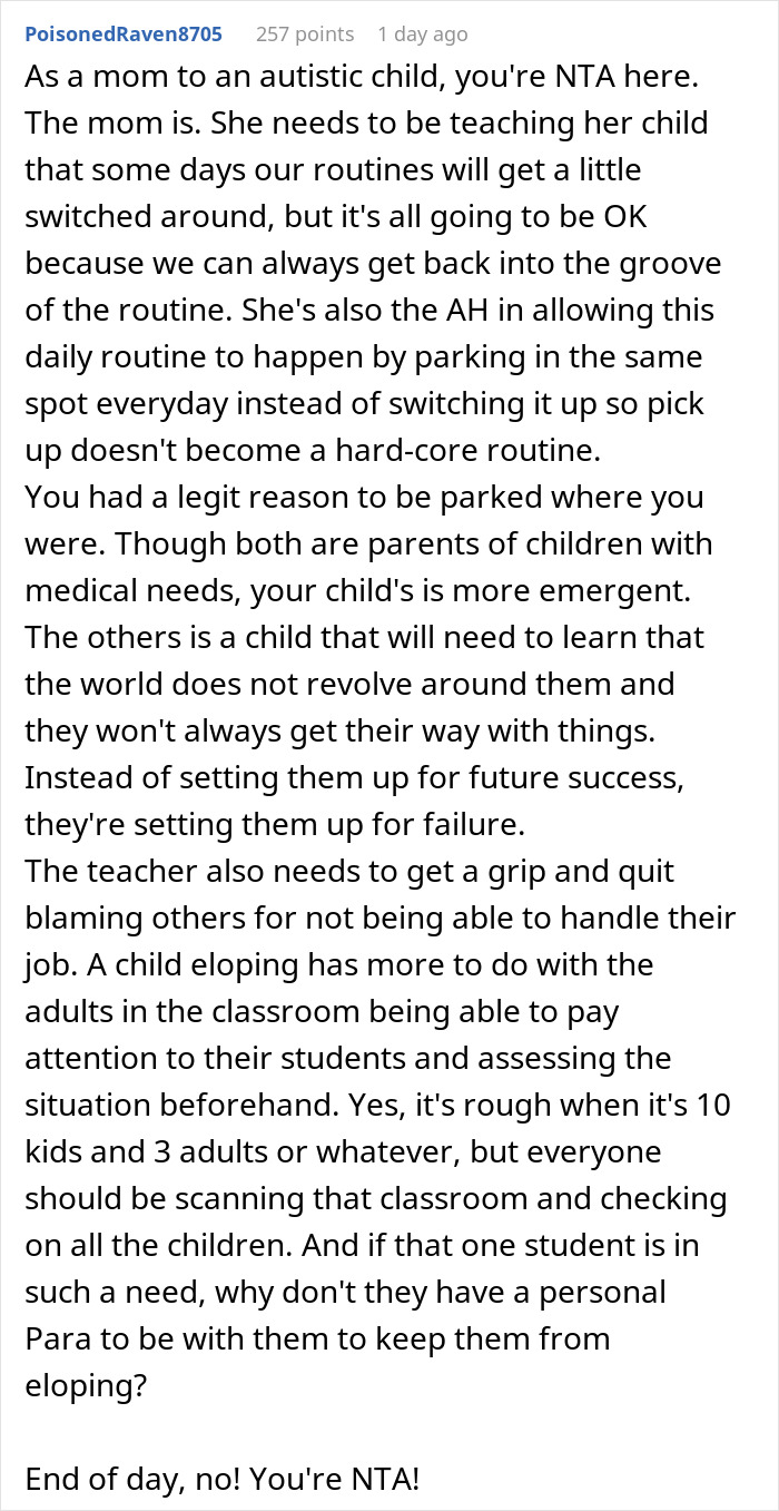 Mom Expected To Put Autistic Student’s Needs Over Her Own Injured Child, Stands Her Ground Mom Expected To Put Autistic Student’s Needs Over Her Own Injured Child, Stands Her Ground