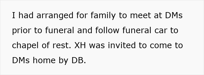 Hubby Makes MIL’s Death About Himself, Gets Fixated On Wife’s Ex Showing Up To The Funeral Hubby Makes MIL’s Death About Himself, Gets Fixated On Wife’s Ex Showing Up To The Funeral