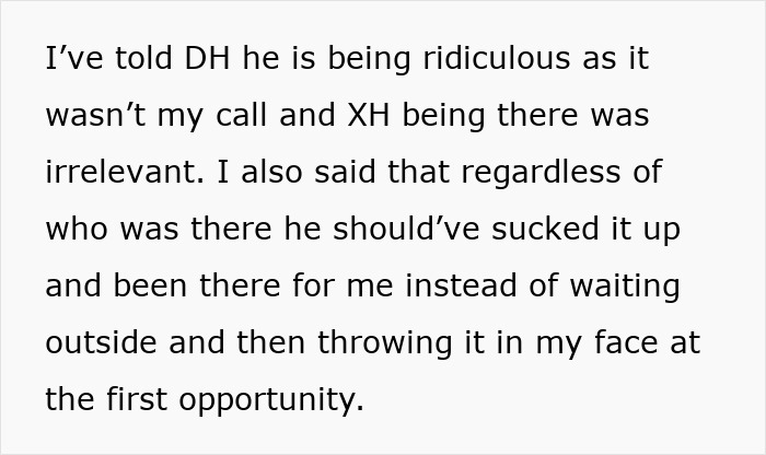 Hubby Makes MIL’s Death About Himself, Gets Fixated On Wife’s Ex Showing Up To The Funeral Hubby Makes MIL’s Death About Himself, Gets Fixated On Wife’s Ex Showing Up To The Funeral