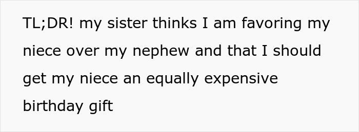 Woman’s Told She Prefers Nephew Over Difficult Niece, Learns She’s Not The Problem Actually Woman’s Told She Prefers Nephew Over Difficult Niece, Learns She’s Not The Problem Actually