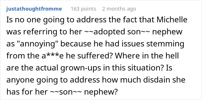 Woman’s Told She Prefers Nephew Over Difficult Niece, Learns She’s Not The Problem Actually Woman’s Told She Prefers Nephew Over Difficult Niece, Learns She’s Not The Problem Actually