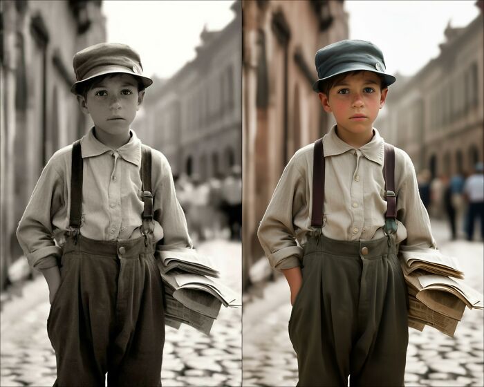 Colorization Artist Restores Color On Vintage Black-And-White Photographs (24 Pics) Colorization Artist Restores Color On Vintage Black-And-White Photographs (24 Pics)