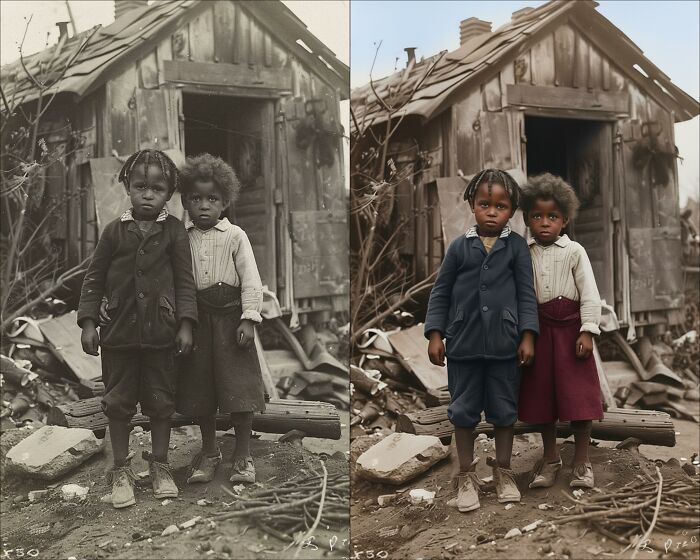 Colorization Artist Restores Color On Vintage Black-And-White Photographs (24 Pics) Colorization Artist Restores Color On Vintage Black-And-White Photographs (24 Pics)