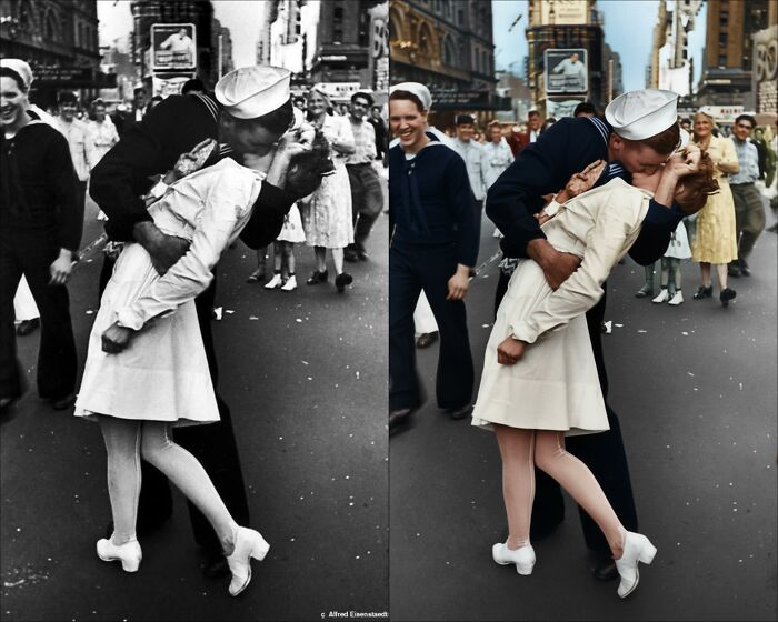 Colorization Artist Restores Color On Vintage Black-And-White Photographs (24 Pics) Colorization Artist Restores Color On Vintage Black-And-White Photographs (24 Pics)