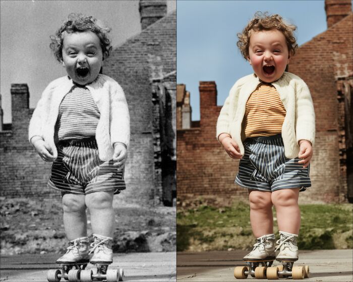 Colorization Artist Restores Color On Vintage Black-And-White Photographs (24 Pics) Colorization Artist Restores Color On Vintage Black-And-White Photographs (24 Pics)