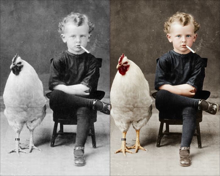 Colorization Artist Restores Color On Vintage Black-And-White Photographs (24 Pics) Colorization Artist Restores Color On Vintage Black-And-White Photographs (24 Pics)