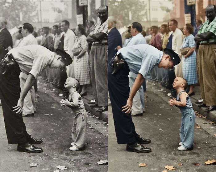 Colorization Artist Restores Color On Vintage Black-And-White Photographs (24 Pics) Colorization Artist Restores Color On Vintage Black-And-White Photographs (24 Pics)