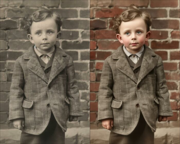 Colorization Artist Restores Color On Vintage Black-And-White Photographs (24 Pics) Colorization Artist Restores Color On Vintage Black-And-White Photographs (24 Pics)