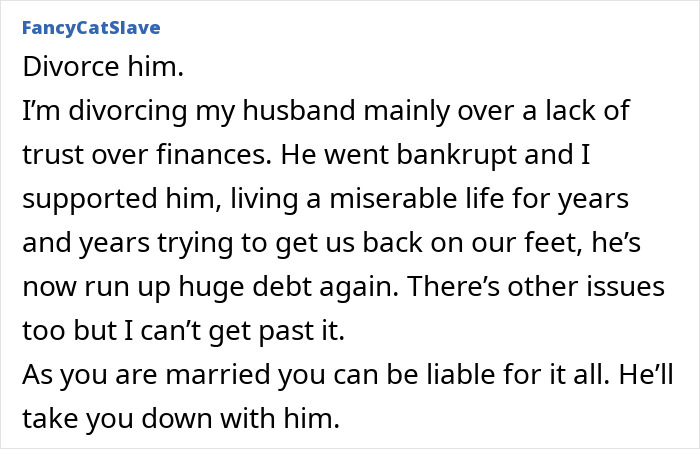 “I Feel So Deceived”: Guy Has 21K Debt, Wife Livid As Her Salary Raise Will Go To Clearing It “I Feel So Deceived”: Guy Has 21K Debt, Wife Livid As Her Salary Raise Will Go To Clearing It