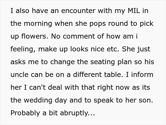 Bride Wants To Cut MIL Out Of Their Lives After She Selfishly Ruins Wedding Day Bride Wants To Cut MIL Out Of Their Lives After She Selfishly Ruins Wedding Day