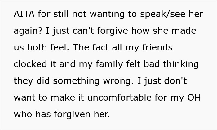 Bride Wants To Cut MIL Out Of Their Lives After She Selfishly Ruins Wedding Day Bride Wants To Cut MIL Out Of Their Lives After She Selfishly Ruins Wedding Day