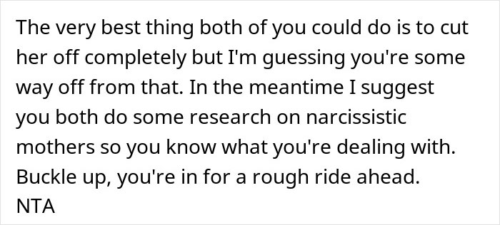 Bride Wants To Cut MIL Out Of Their Lives After She Selfishly Ruins Wedding Day Bride Wants To Cut MIL Out Of Their Lives After She Selfishly Ruins Wedding Day