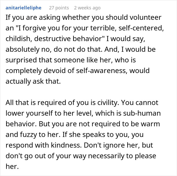 Bride Wants To Cut MIL Out Of Their Lives After She Selfishly Ruins Wedding Day Bride Wants To Cut MIL Out Of Their Lives After She Selfishly Ruins Wedding Day