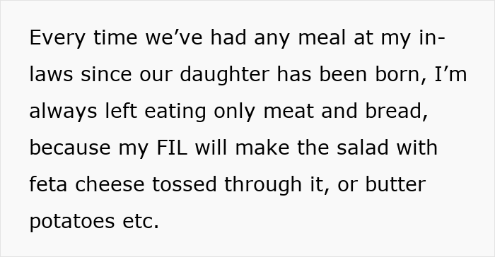 Woman Tells Husband She’s Done Attending In-Law Dinners After Being Left Without Food One Too Many Times Woman Tells Husband She’s Done Attending In-Law Dinners After Being Left Without Food One Too Many Times