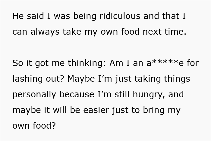 Woman Tells Husband She’s Done Attending In-Law Dinners After Being Left Without Food One Too Many Times Woman Tells Husband She’s Done Attending In-Law Dinners After Being Left Without Food One Too Many Times