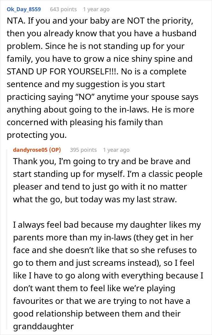 Woman Tells Husband She’s Done Attending In-Law Dinners After Being Left Without Food One Too Many Times Woman Tells Husband She’s Done Attending In-Law Dinners After Being Left Without Food One Too Many Times