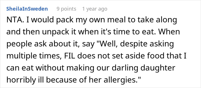 Woman Tells Husband She’s Done Attending In-Law Dinners After Being Left Without Food One Too Many Times Woman Tells Husband She’s Done Attending In-Law Dinners After Being Left Without Food One Too Many Times